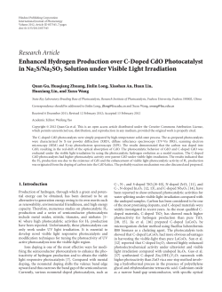 Enhanced Hydrogen Production over C