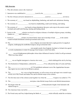 SOL Overview pdf - Augusta County Public Schools