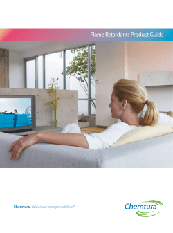 Flame Retardants Product Guide - Biesterfeld Spezialchemie GmbH