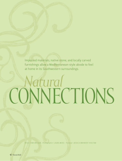 Imported materials, native stone, and locally carved furnishings