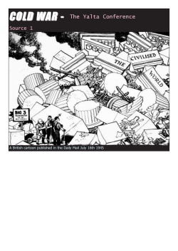 COLD WAR - The National Archives