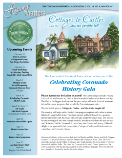 see and the pdf. - Coronado Historical Association