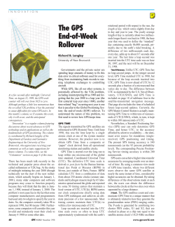 The GPS End-of-Week Rollover