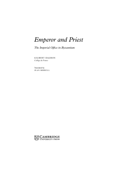 Emperor and Priest - Assets - Cambridge University Press