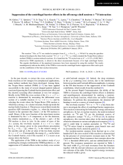 Suppression of the centrifugal barrier effects in the off-energy
