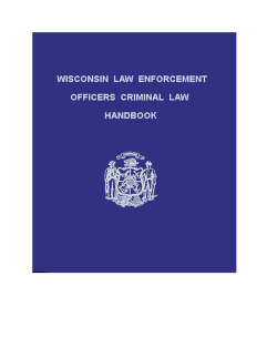 Criminal Law Officer`s Handbook - Mid
