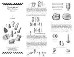 Stone Artifacts of Native American Missouri
