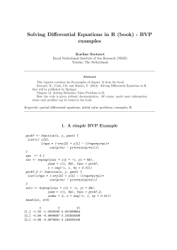 Solving Differential Equations in R (book)
