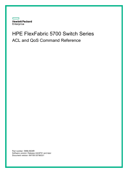display qos policy interface