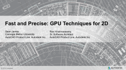 Fast and Precise: GPU Techniques for High Quality 2D CAD Graphics
