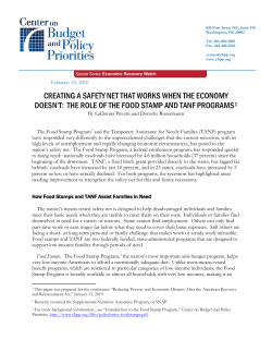 creating a safety net that works when the economy doesn`t