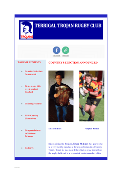May 5th 2017 - Terrigal Rugby Club