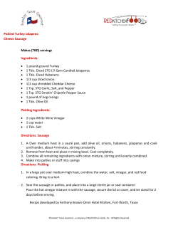 Makes (TBD) servings Ingredients: &bull; 1 pound ground Turkey &bull; 1 Tbls