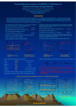 Chemical Reactions of Amides and Hydrides