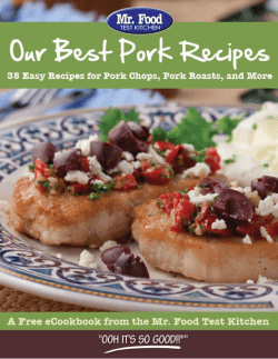 Our Best Pork Recipes