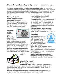 Literary Analysis Essay Graphic Organizers