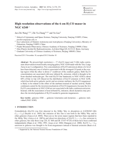 High resolution observations of the 6 cm H2CO maser in NGC 6240 &lowast;