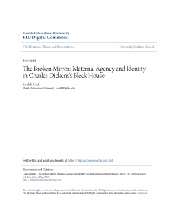 Maternal Agency and Identity in Charles Dickens`s Bleak House