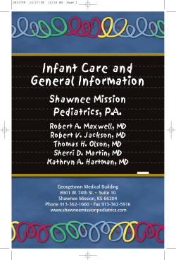 Infant Care and General Information