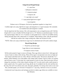 Gingerbread Dough Recipe Royal Icing Recipe