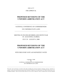 Annual Meeting 2000 Draft