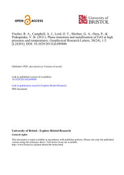 Fischer et al GRL 2011 GREEN