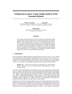 Getting lost in space: Large sample analysis of the resistance distance