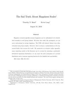 The Sad Truth About Happiness Scales!