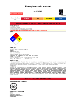 Phenylmercuric acetate - Santa Cruz Biotechnology