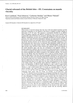 Glacial rebound of the British Isles-III. Constraints on mantle viscosity
