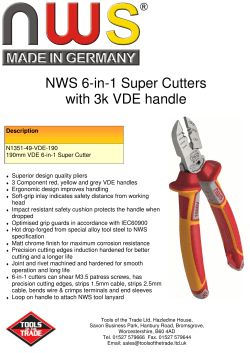 N1351-49-VDE-190C 6-in-1 3k super cutters