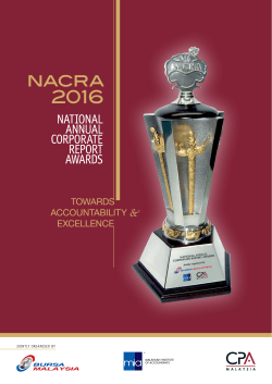 nacra 2016 - Malaysian Institute of Accountants