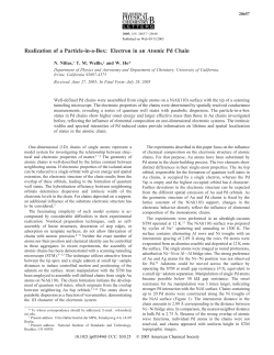 Realization of a Particle-in-a-Box: Electron in an Atomic Pd Chain