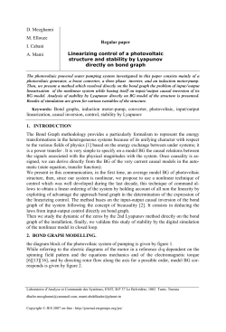 D. Mezghanni M. Ellouze I. Cabani A. Mami Regular paper