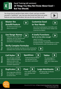 Master the Autofill Feature 10 Thing But You Customize Excel to