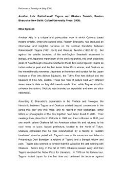 Another Asia: Rabindranath Tagore and Okakura Tenshin, Rustom