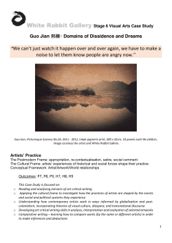 Guo Jian: Domains of Dissidence and Dreams