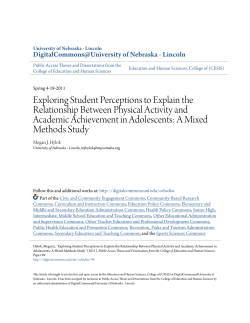 Exploring Student Perceptions to Explain the Relationship Between