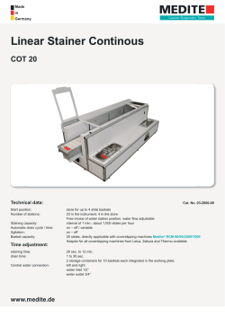 COT 20.indd - MEDITE GmbH