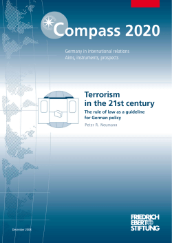 Terrorism in the 21st century - Friedrich-Ebert