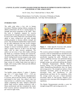 A Novel Elastic Loading-Based Exercise Program Improves Both