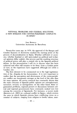 NATIONAL PROBLEMS AND FEDERAL SOLUTIONS: A NEW