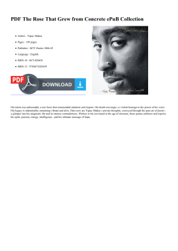 PDF The Rose That Grew from Concrete ePuB