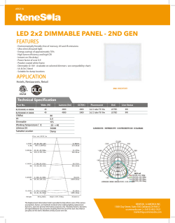 2nd Gen 2x2 and 2x4 Panel_TDS_v092116