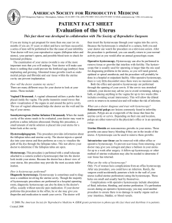 Evaluation of the Uterus.qxd