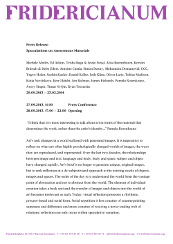 Press Release Speculations on Anonymous