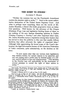 The Right to Strike - Penn Law: Legal Scholarship Repository