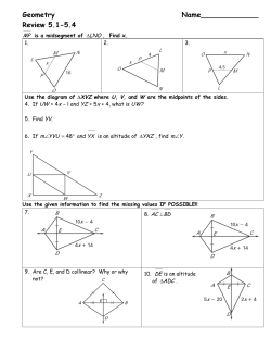 Review Worksheet - Vanlue Local School