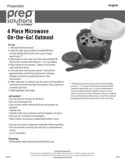 4 Piece Microwave On-the