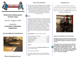 Lancer Power Camp 2011